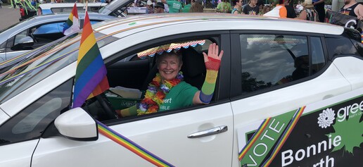 Car CJ Pride Parade 