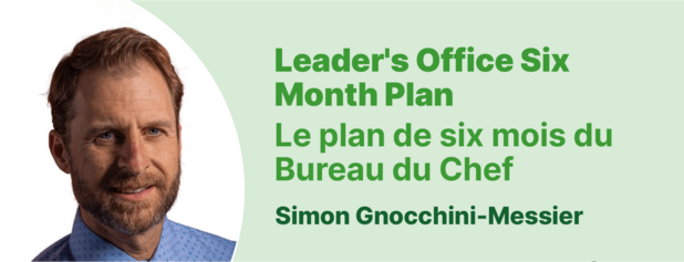 Simon Gnocchini-Messier - Le plan de six mois du Bureau du Chef